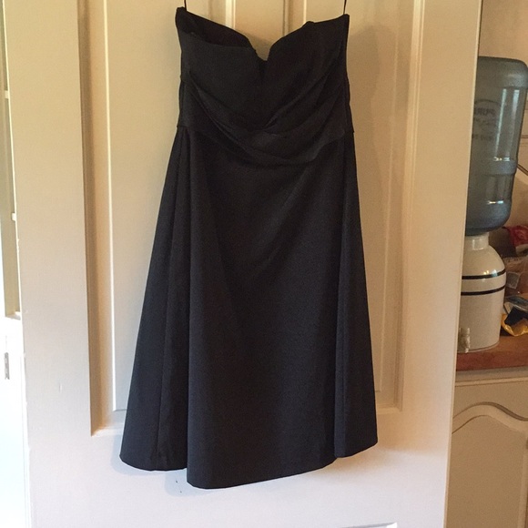 White house black market little black dress size 2 - Picture 6 of 7